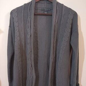 Calvin Kelin 100% Cotton Ribbed Cardigan
